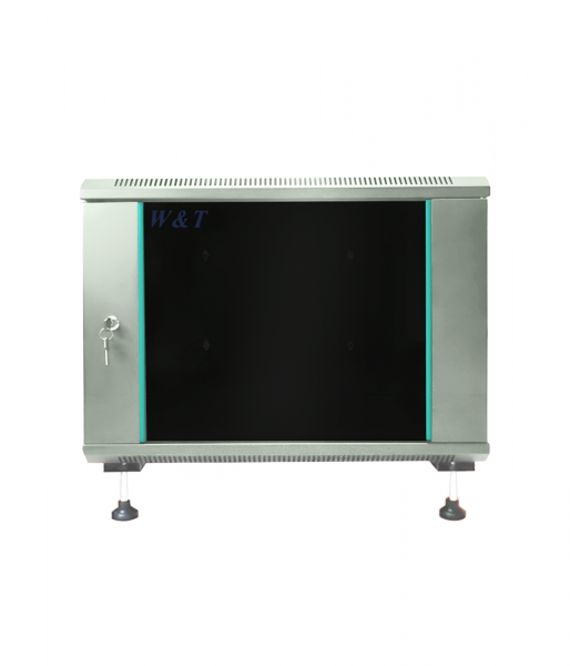 Шкаф 19" телекоммуникационный 9U 600х800 напольный серый, полка в подарок