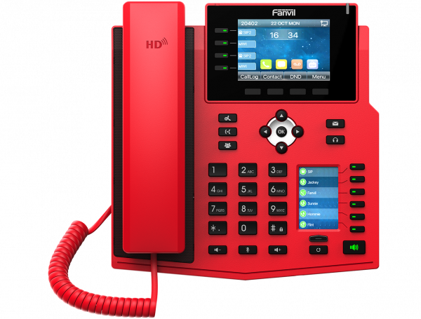 Специальный телефон X5U-R (красный)