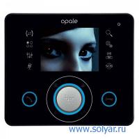 Абонентское устройство OPALE с цветным дисплеем 3,5" и сенсорными клавишами, цвет чёрный лак