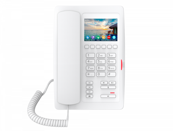Отельный SIP-телефон H5W белый