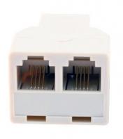 Разветвитель на две розетки RJ-11-2xRJ-11