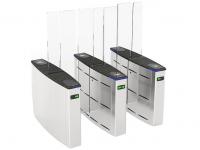 Турникет с раздвижными створками двухпроходный SLIDING GATE SG55T, ширина прохода 2 х 550 мм