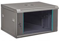 Шкаф телекоммуникационный 19 дюймов 6U 600х500мм серый