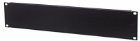 Фальш панель 19" 2U, черная