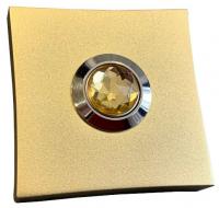 Кнопка Matte Gold Stone