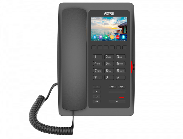 Отельный SIP-телефон H5W чёрный
