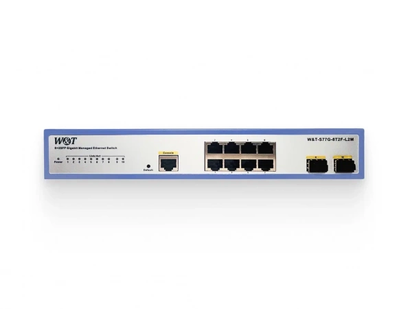 Управляемый коммутатор W&T-S77G-8T2F-L2M