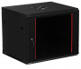 Шкаф телекоммуникационный настенный 9U 600x500 черный