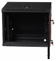 Шкаф телекоммуникационный настенный 9U 600x540 черный