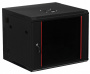 Шкаф телекоммуникационный настенный 9U 600x540 черный