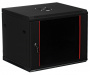 Шкаф телекоммуникационный настенный 9U 600x600 черный