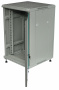 Шкаф телекоммуникационный 18U 600x800 серый, задняя дверь металл