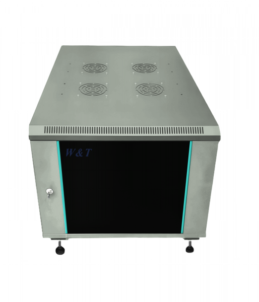 Шкаф 19" телекоммуникационный 9U 600х800 напольный серый, полка в подарок
