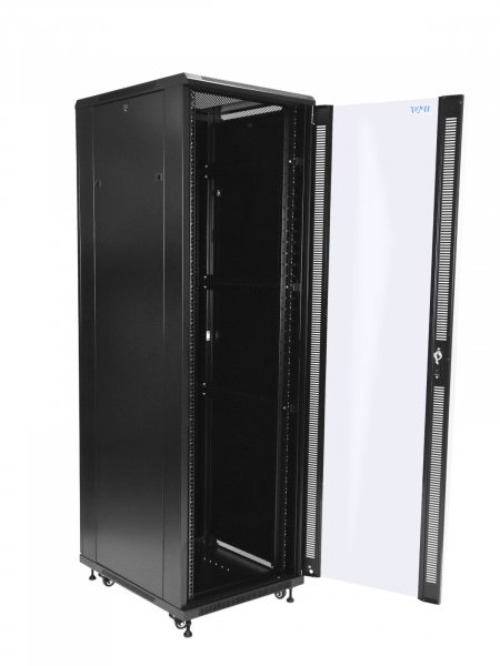 Шкаф 19" напольный 42U чёрный B426080NA-B