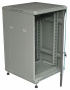 Шкаф телекоммуникационный 18U 600x800 серый, задняя дверь металл